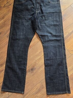 Wrangler Men's Indigo Slim Boot Leg Jeans